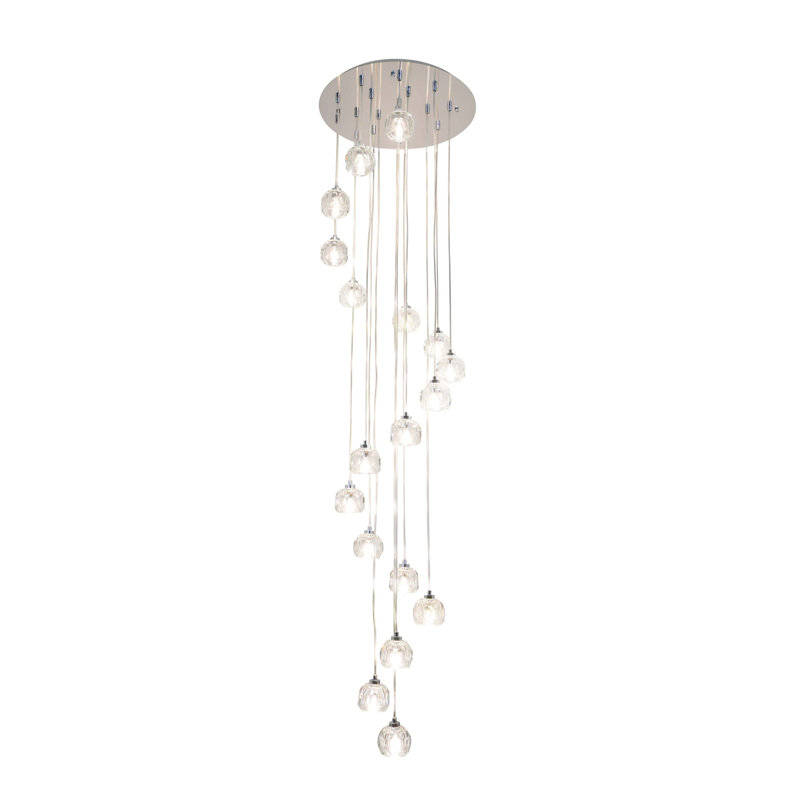18 lumières proches du plafond