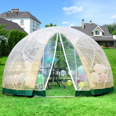 9.5' W x 9.5' D Hobby Greenhouse