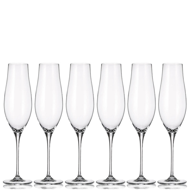 Bianney 7oz. Crystal Flute Set