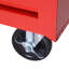 WFX Utility Lancaster 69cm W 170L Steel Deck Box with Wheels in Red