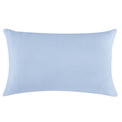 Brushed Cotton Pillowcase - Blue