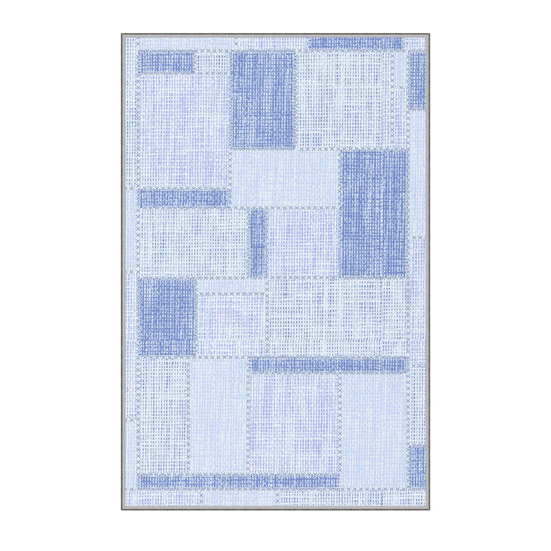 Stylish Hall Carpet 2.6 x 4.9 Feet, 1% Polyester with 8 mm Pile Height | Antibacterial, Non-Slip PVC Felt Dot Underside | Machine Washable, 3D Digital Printing | Perfect for Home Entryways & Living Spaces