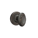 Privacy (Bed & Bath) Victoria Knob with Regular Rose