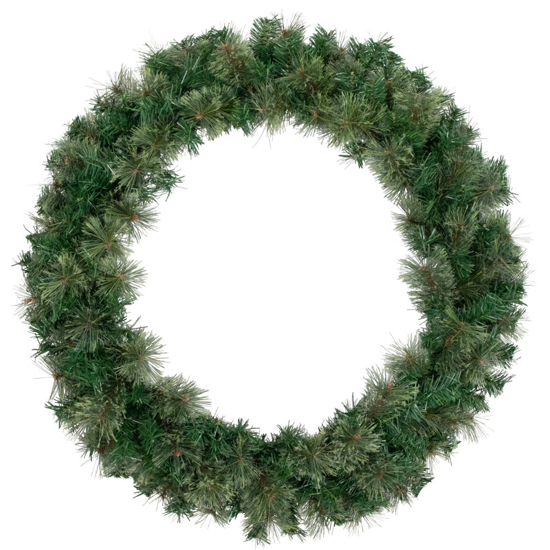 Couronne de Noël artificielle en pin Oregon Cashmere 36 pouces