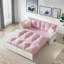 Canapé-lit escamotable, canapé-lit capitonné convertible 3-en-1-1002236623