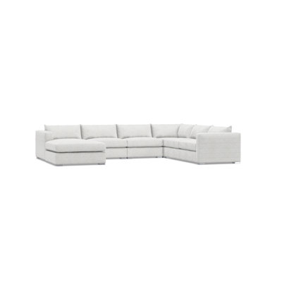 Bernhardt Helena 5-Piece Fabric Sectional