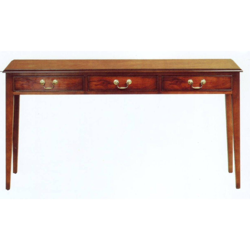 Tarporley 137cm Solid Wood Console Table, Yewtree