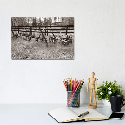 Sepia Farm Study IV by Alicia Ludwig - Wrapped Canvas Print