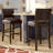 Tewksbury Upholstered Counter Stool with Solid Wood Frame-982278404
