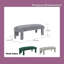 54 Inch Velvet Upholstered Bench with Plywood Frame, 300 LB Capacity Entryway Bench-888734367