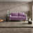 Anacapa 58" Velvet Round Arm Sofa Loveseat-928931773