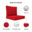 24 x 24 x 5 inch Fionnula Sunbrella Outdoor Replacement Chair Cushion (Set of 1), Nazime Outdoor Cushion Set-1506682452-1506682455