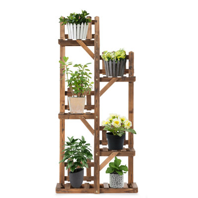 Foyil Wood Plant Stand
