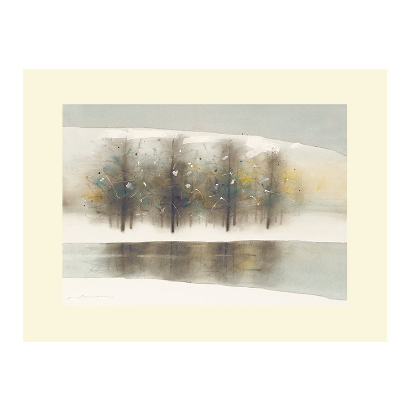 Law Wai Hin - No Frame Painting, Yellow, 30cm H x 40cm W
