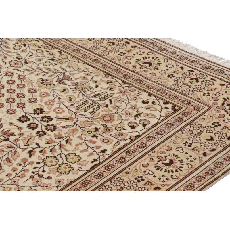 One-of-a-Kind 6’4”x9’7” Hand Knotted Area Rug