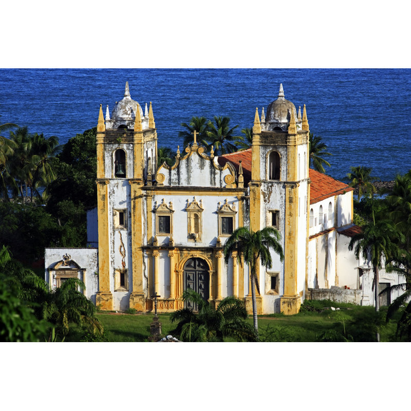 Carmo Church Olinda Reef Brazil - Wrapped Canvas Print, 51cm H x 76cm W x 3.8cm D