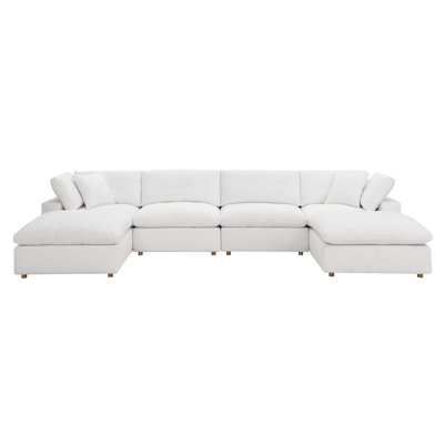 Commix 158" Wide Symmetrical Sofa & Chaise by Modway
