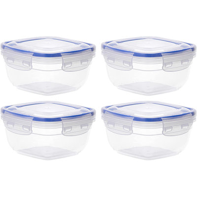 4 Container Food Storage Container Set