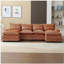  Canapé modulaire moderne en U en chenille-710918389