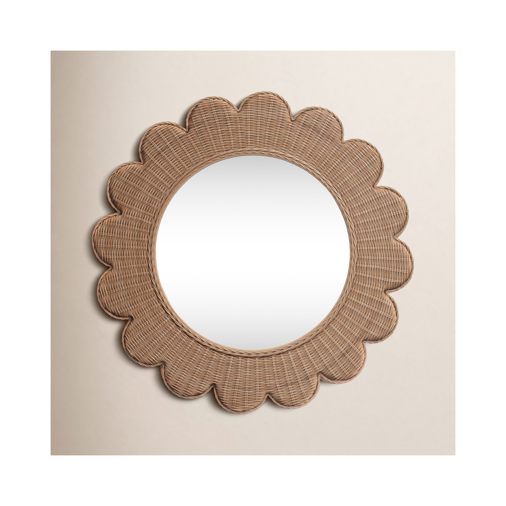Sonia Rattan Scalloped Mirror