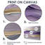 Lavande et pierres Transtitional Horizon II - art mural transitionnel-275812300-275812296-275812298