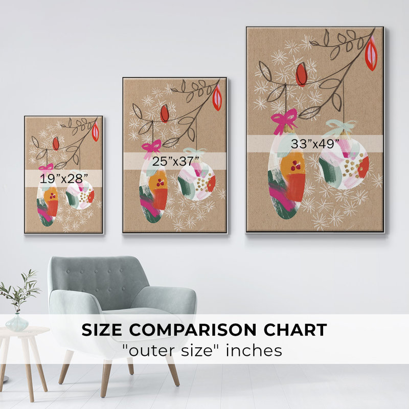Crafty Christmas Collection B, H 25 po x l 17 po x P 1,5 po, Blanc
