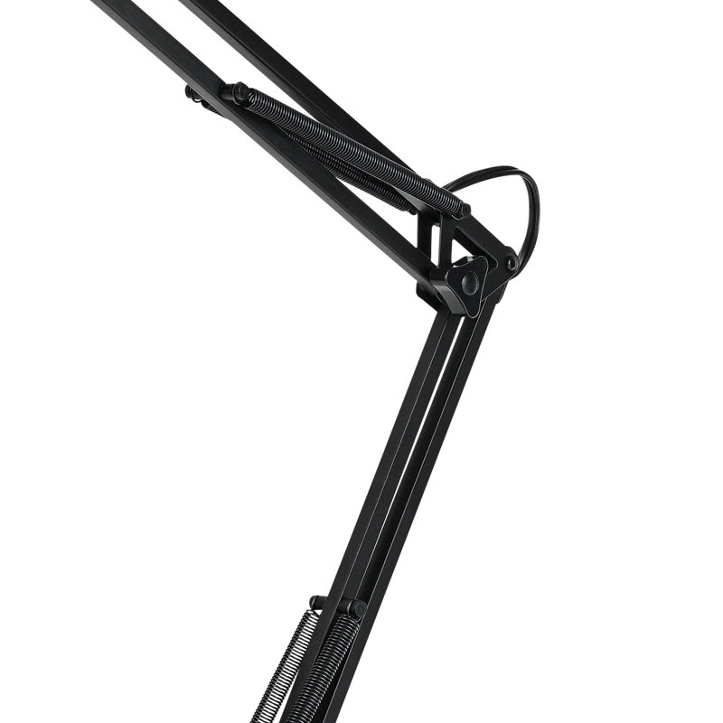 Lampe de bureau 28 po Lakiva, Noir