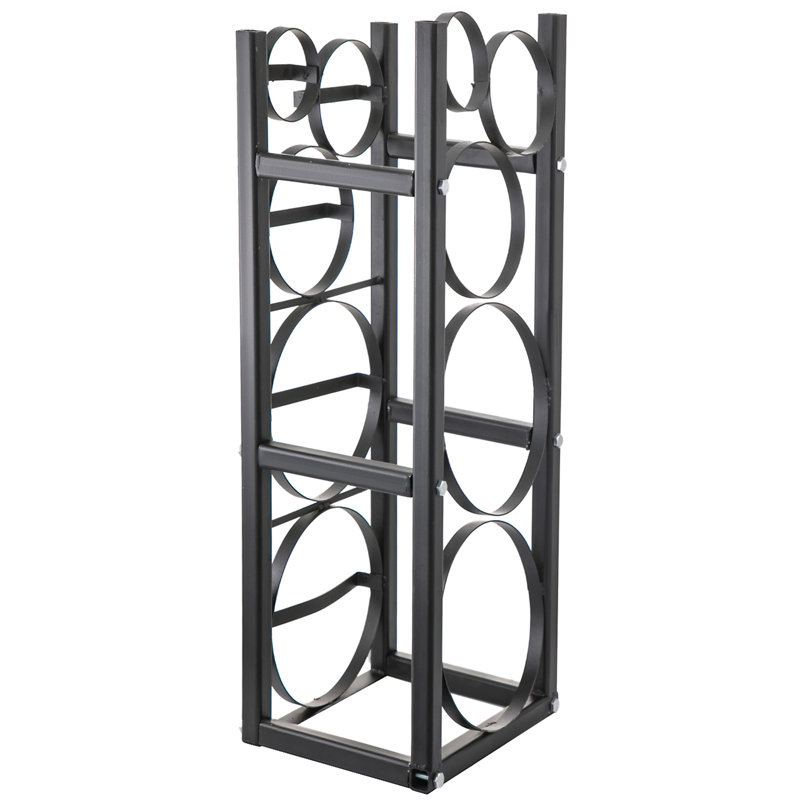 Support de rangement en acier, H 35 po x l 12 po x P 11 po