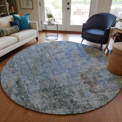 Fargo Washable Abstract Indoor / Outdoor Rug