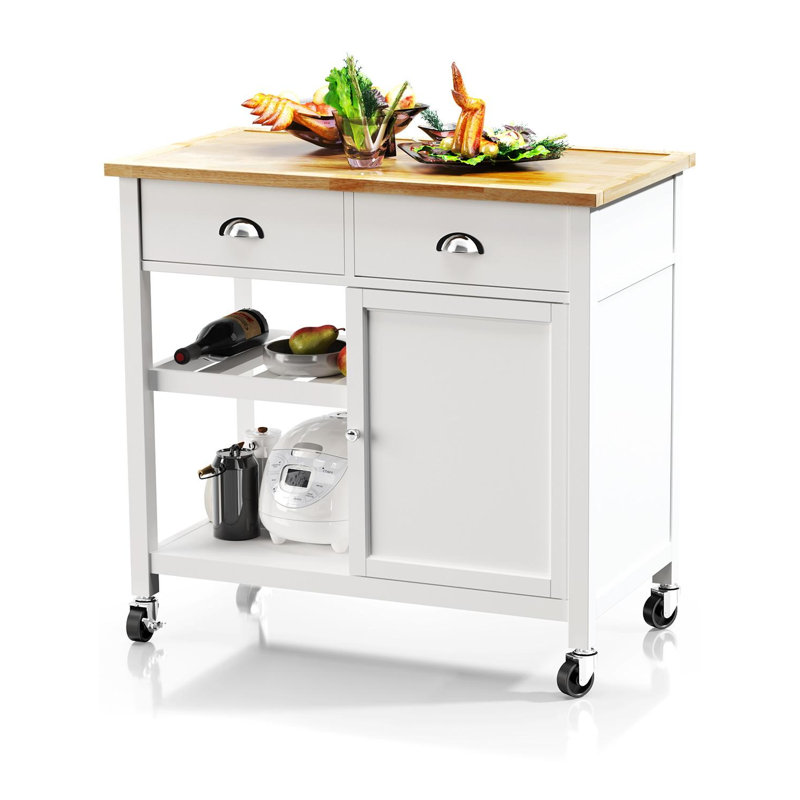 Bee 34.25 " W Kitchen Cart