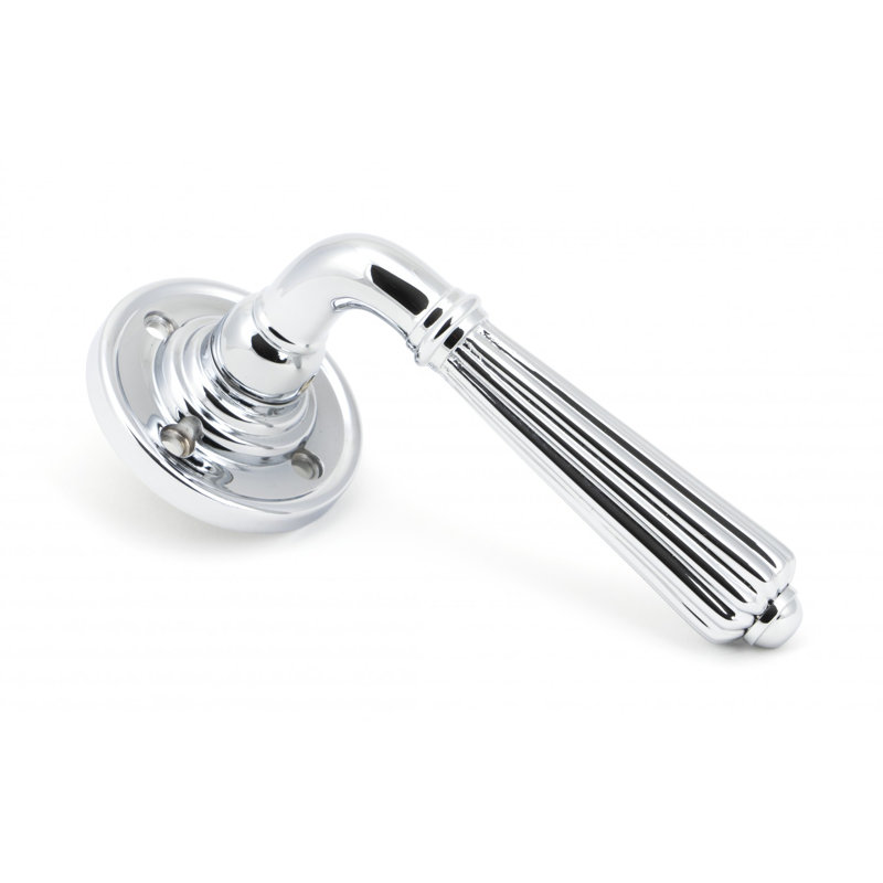 Hinton Dummy Door Handle Kit, Polished Chrome