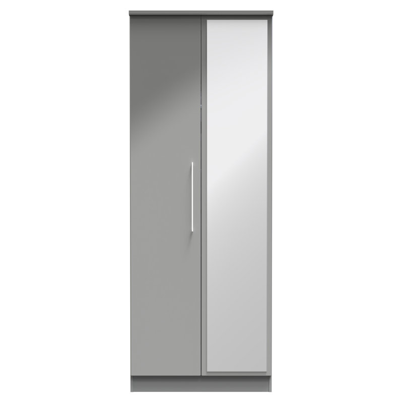 Tabaitha Tall Double Mirror Wardrobe