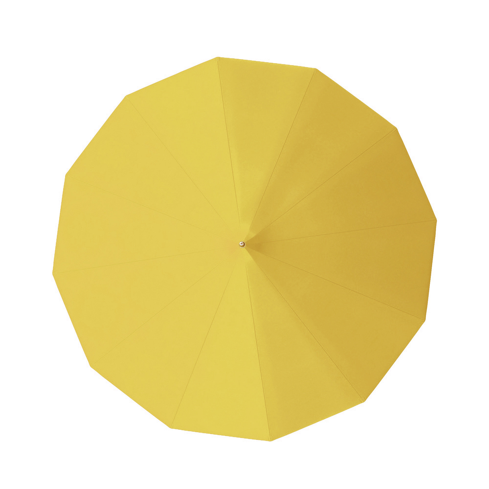 Nikolitsa 8.5' Sunbrella Pagoda Umbrella, Sunflower Yellow