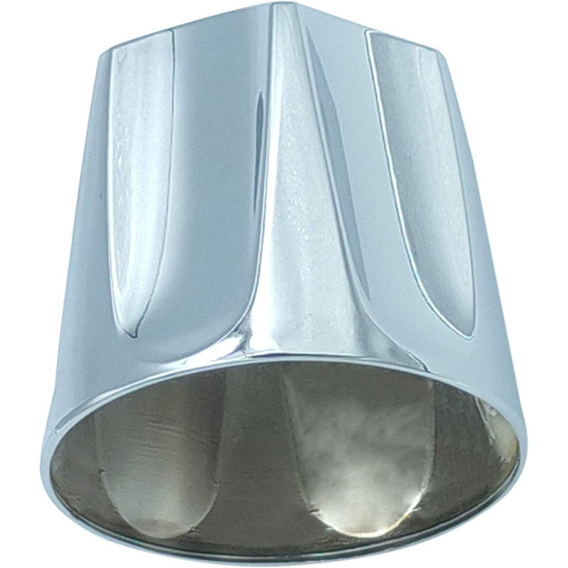 Ensemble de remplacement de robinet de baignoire et de douche pour poignées Verve P-P, ensemble de 3 boutons chaud, froid et inverseur, chrome poli