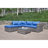Patio Sofa With Cushions