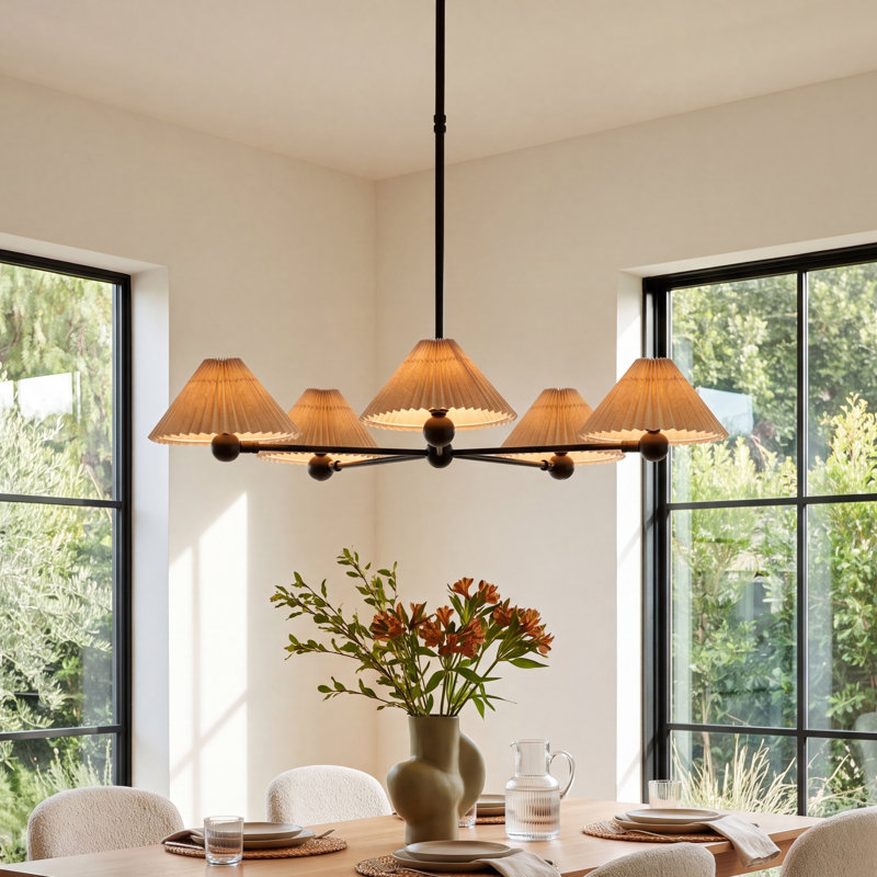 Deondria Iron 5-Light Chandelier