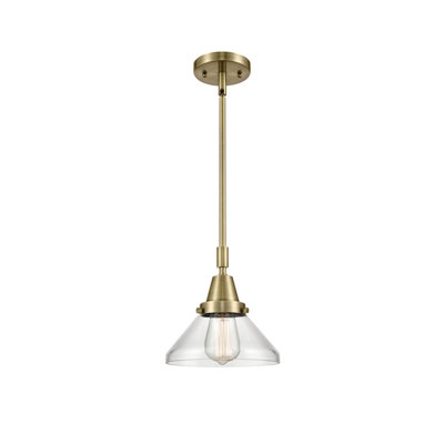 Luminaire suspendu conique 1 lumière