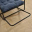 Chaise berçante d'extérieur avec coussin épais et confortable-513239213