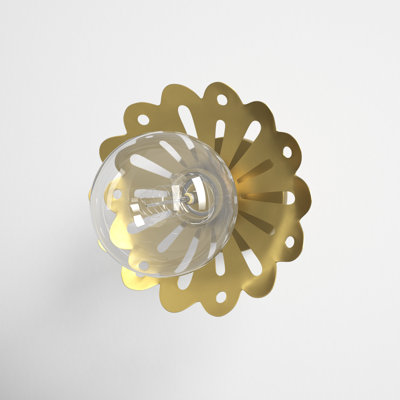 Lorenza Single Light Dimmable Armed Sconce