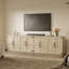 Buffet de rangement grande capacité de 61,3 po avec tablettes réglables et 4 portes-1551407290