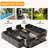 Tomijs 15 Piece Rattan Sofa Seating Group with Fire Fit Table-779101713-759052670