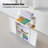 24.4'' x 14.8'' Crafting Storage Cabinet with Wheels