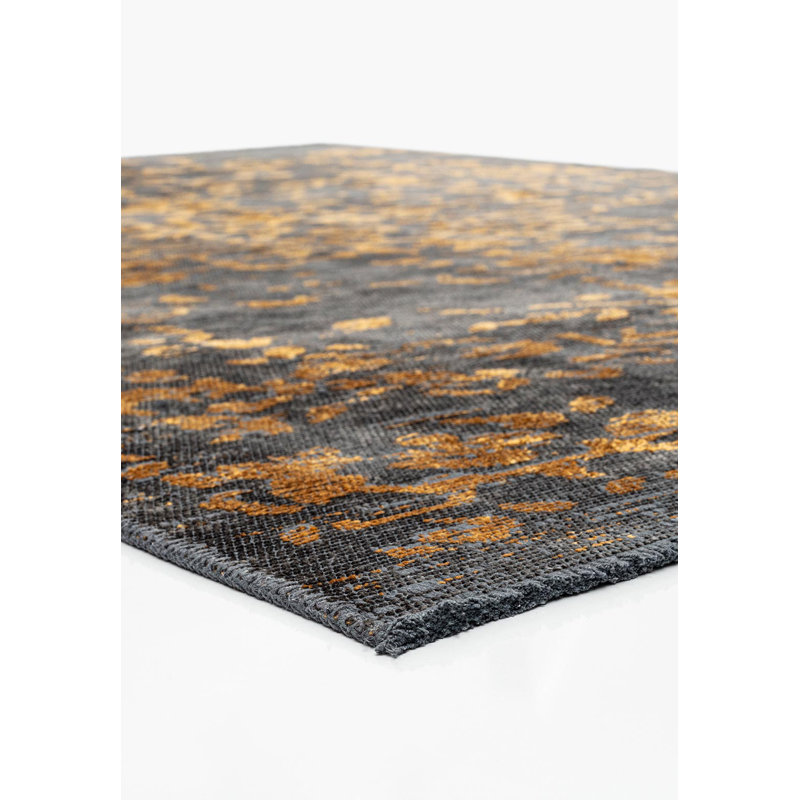 Médaillon floral traditionnel, Rectangle 7 pi 10 po x 9 pi 10 po