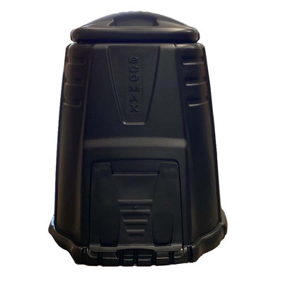Hench Plastic Stationary Composter with Latching Lid