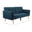 Futton Twin 74.8'' Upholstered Convertible Sofa-1621497774
