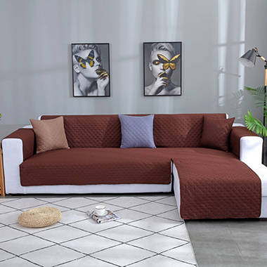 ColorLife Polyester Twill T-Cushion Sofa Slipcover