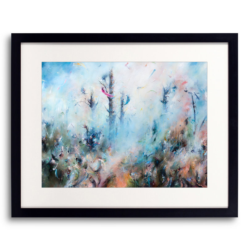 «After» par Samantha Kaplan - Peinture encadrée, H 17,25 po x l 21,25 po