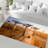 Discover the Elegance of a Soft Pile Printed Rug with an Intricate Floral Design for Your Living Room or Bedroom Decor-266895219