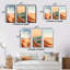 «Desert Dunes», 3 pièces sur toile-667905033-667905038