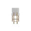 Tabouret de comptoir rembourré (ensemble de 2)